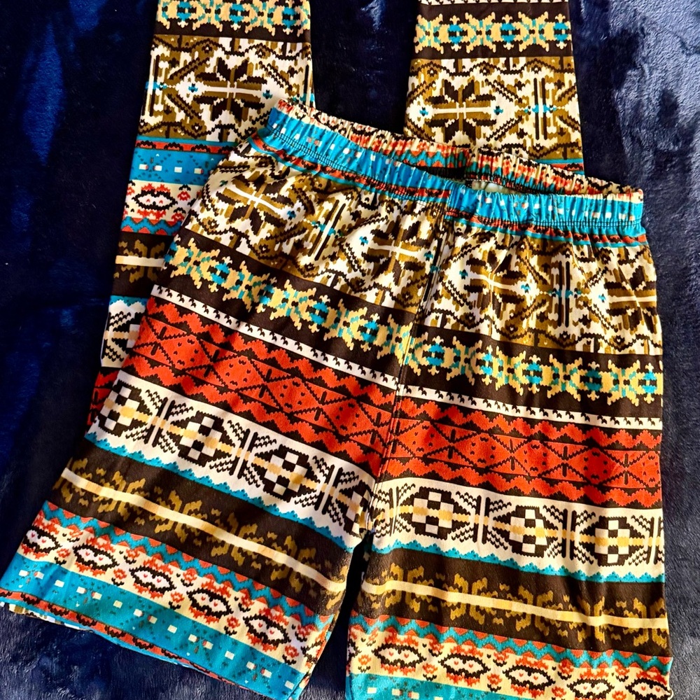 Always Multicolor Geometric Pants - Picture 4 of 6